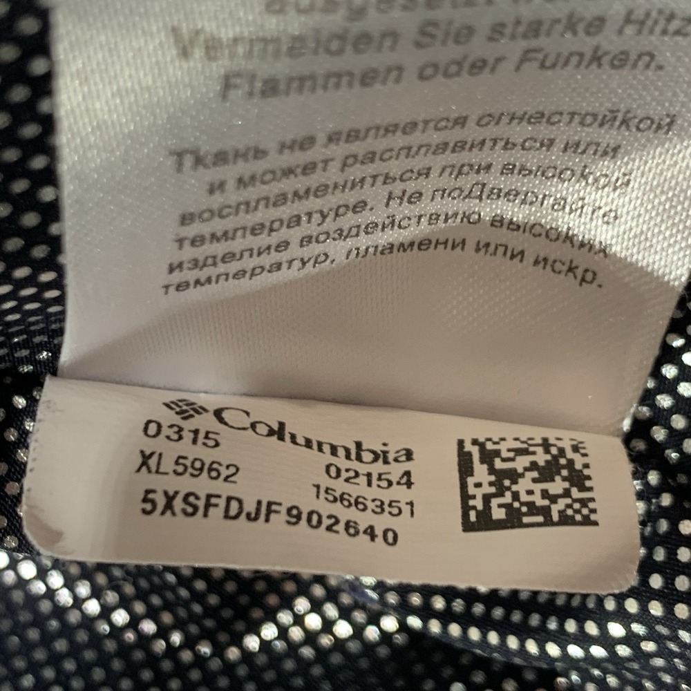 COLUMBIA Omni Heat Onmi Shied Advance Repellency Purple Coat Full Zip Women's M - Picture 10 of 10